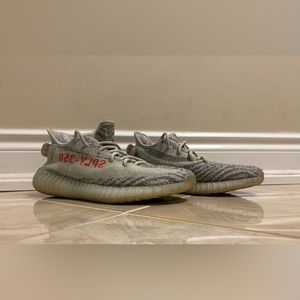 Adidas Yeezy Boost 350 V2 Blue Tint size 8 Used B37571